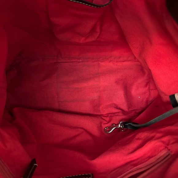 Dooney & Bourke Zebra Print Shoulder Bag - Black and Tan - Picture 12 of 12